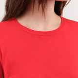 Amo Denim Apparel Womens Tees Quinn Long Sleeve Tee