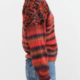 Handknit Fringe Sweater