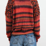 Handknit Fringe Sweater