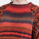 Handknit Fringe Sweater