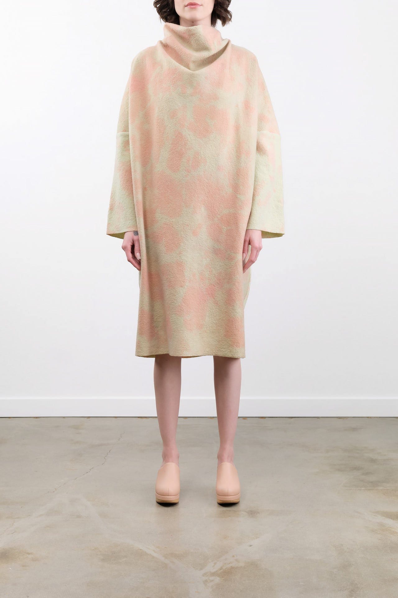 Anntian Apparel Womens Dresses Necky Tunika Dyed E / One Size