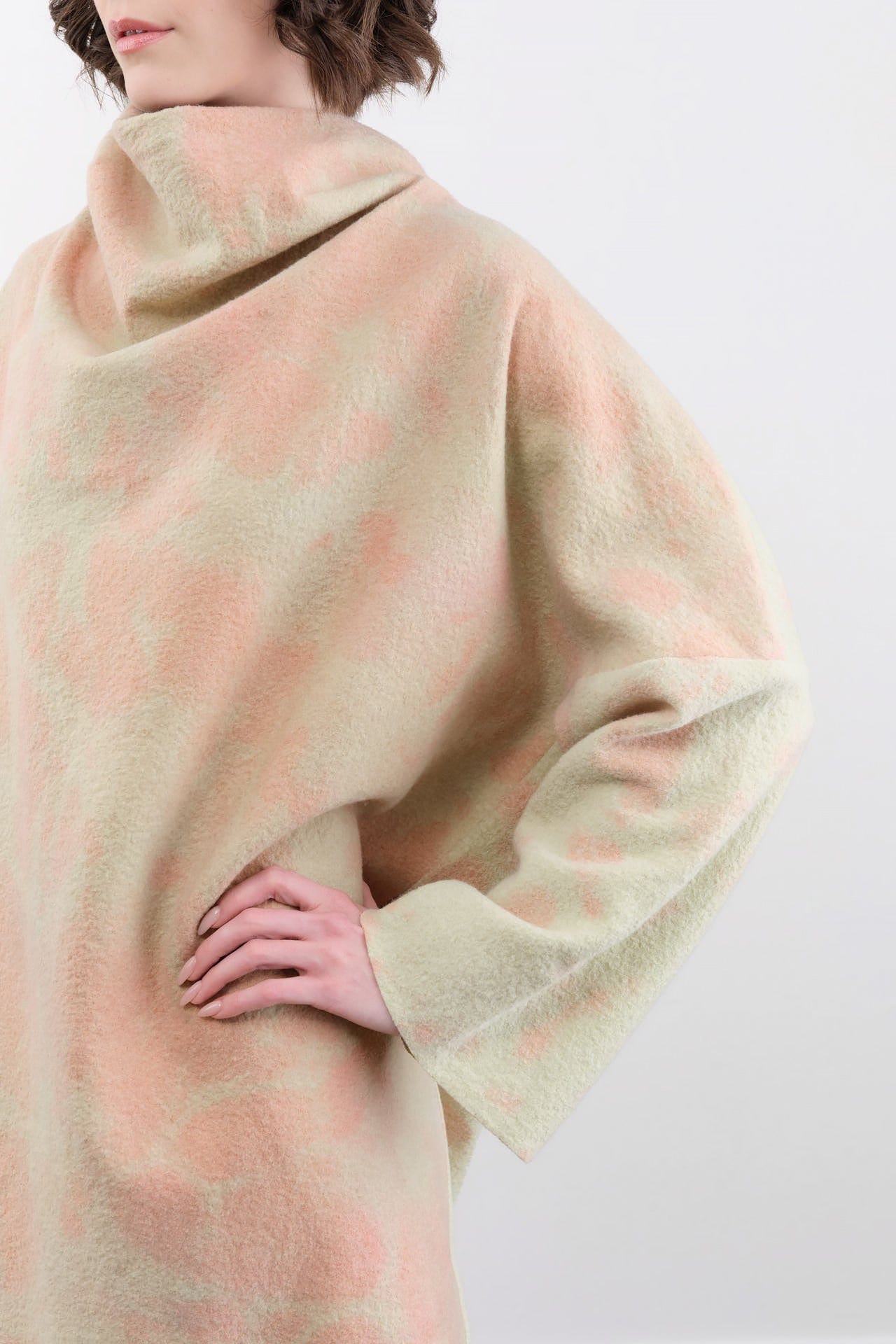 Anntian Apparel Womens Dresses Necky Tunika Dyed E / One Size