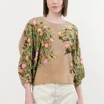 Anntian Apparel Womens Blouses One World Top Print C / One Size