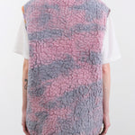 Anntian Apparel Womens Outerwear Sheep Wool Vest Dyed C / One Size
