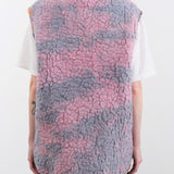 Anntian Apparel Womens Outerwear Sheep Wool Vest Dyed C / One Size
