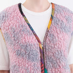 Anntian Apparel Womens Outerwear Sheep Wool Vest Dyed C / One Size