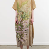 Anntian Apparel Womens Dresses Silk Dress in Print B Print B / One Size