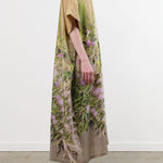 Anntian Apparel Womens Dresses Silk Dress in Print B Print B / One Size