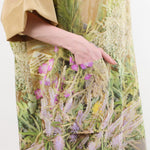 Anntian Apparel Womens Dresses Silk Dress in Print B Print B / One Size