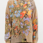 Anntian Apparel Womens Blouses Silk Shirt Print J / One Size