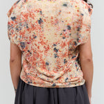 Back view of Silk Top