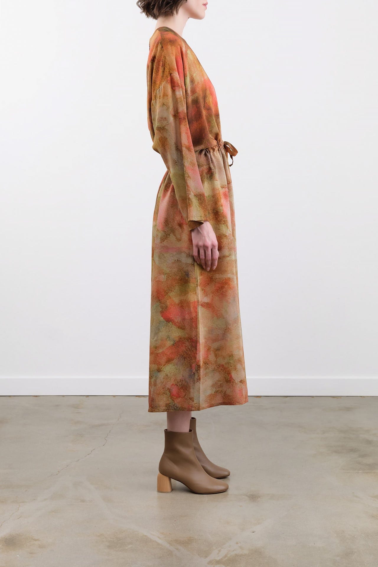 Anntian Apparel Womens Dresses Simple Dress in Print 05 Print 05 / One Size