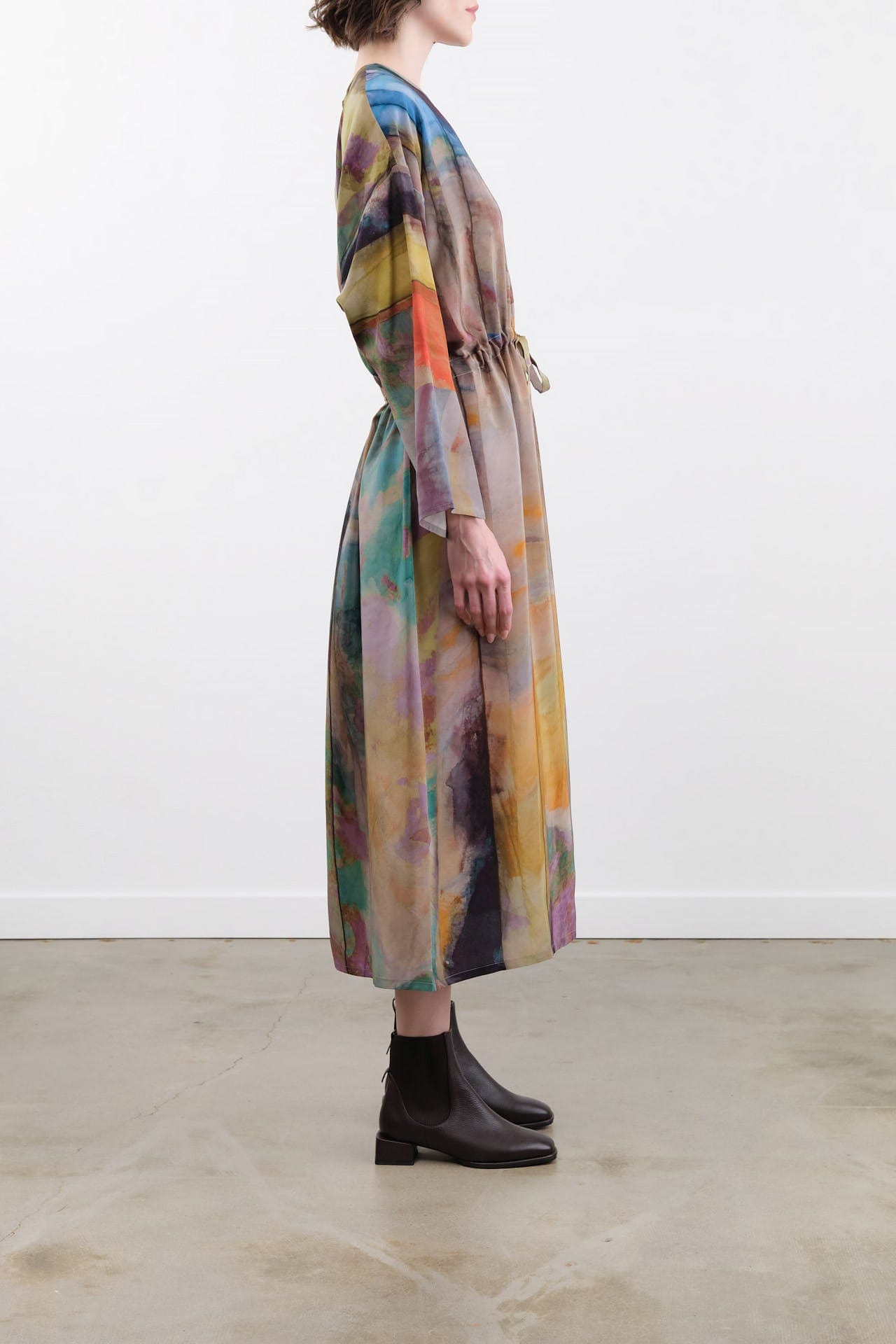 Anntian Apparel Womens Dresses Simple Dress in Print 09 Print 09 / One Size