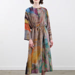 Anntian Apparel Womens Dresses Simple Dress in Print 09 Print 09 / One Size