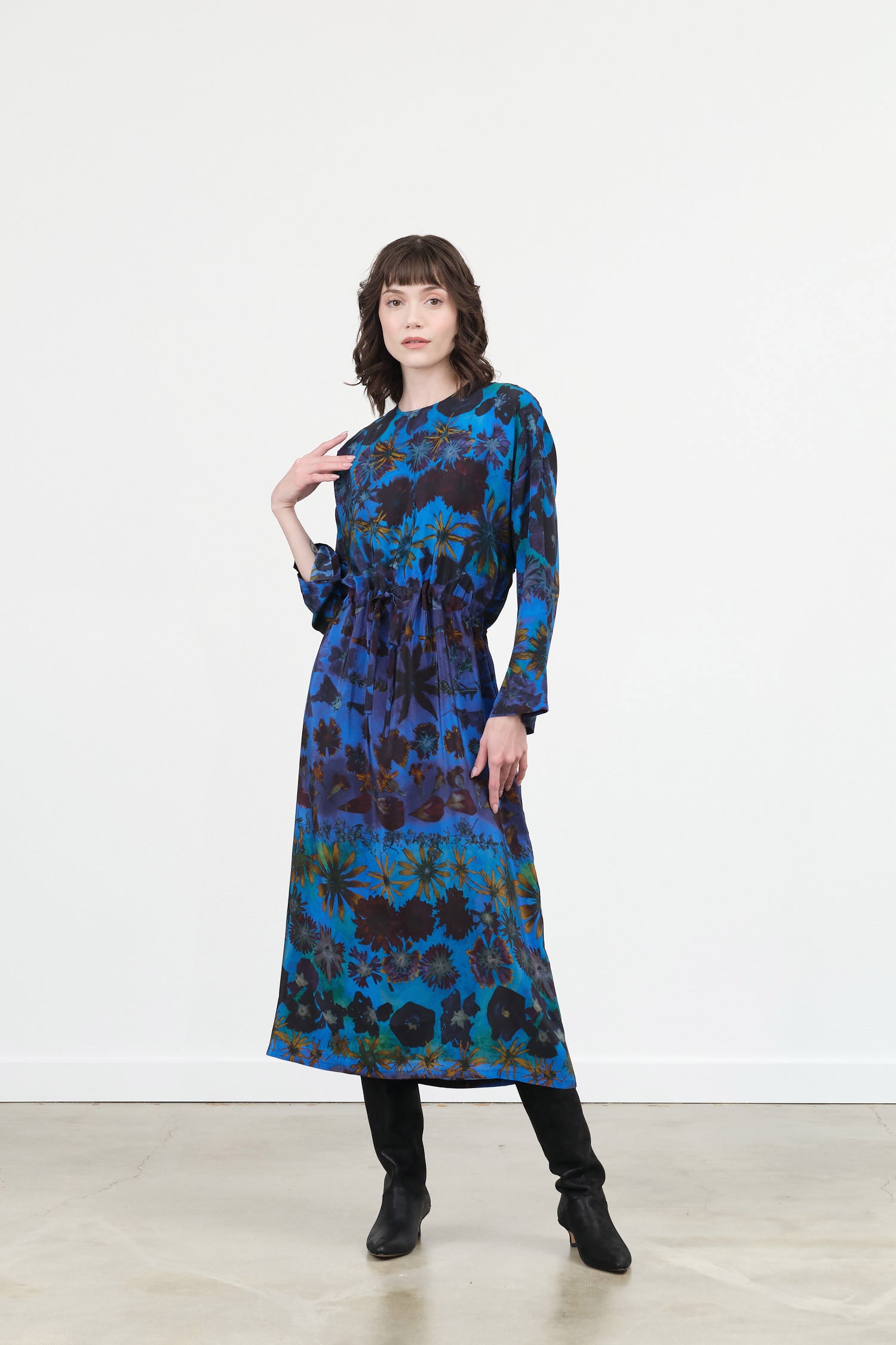 Anntian Simple Dress in Print E