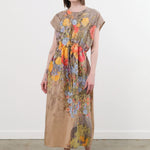 Anntian Apparel Womens Dresses Simple Dress in Print F Print F / One Size