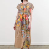 Anntian Apparel Womens Dresses Simple Dress in Print F Print F / One Size