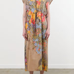 Anntian Apparel Womens Dresses Simple Dress in Print F Print F / One Size