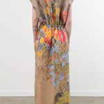 Anntian Apparel Womens Dresses Simple Dress in Print F Print F / One Size