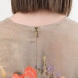 Anntian Apparel Womens Dresses Simple Dress in Print F Print F / One Size