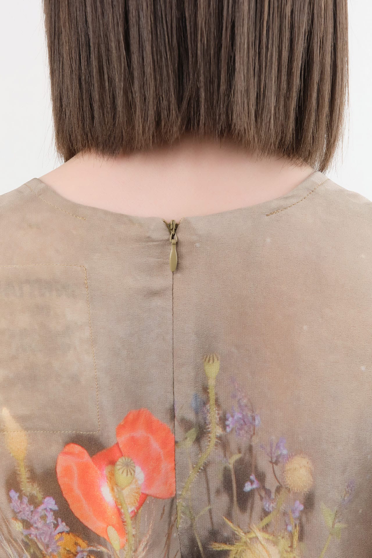 Anntian Apparel Womens Dresses Simple Dress in Print F Print F / One Size