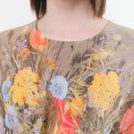 Anntian Apparel Womens Dresses Simple Dress in Print F Print F / One Size