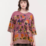 Anntian Apparel Womens Blouses T-Shirt in Print A Print A / One Size