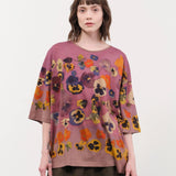 Anntian Apparel Womens Blouses T-Shirt in Print A Print A / One Size