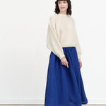 Anntian Wide Skirt in Royal Blue 