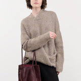 Are Studio Accessories Bags Frances Bag in Bordeaux Bordeaux / 12" L X 9" W X 3" D