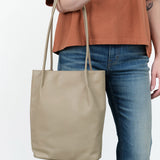 Frances Bag by Are Studio in Fog Leather