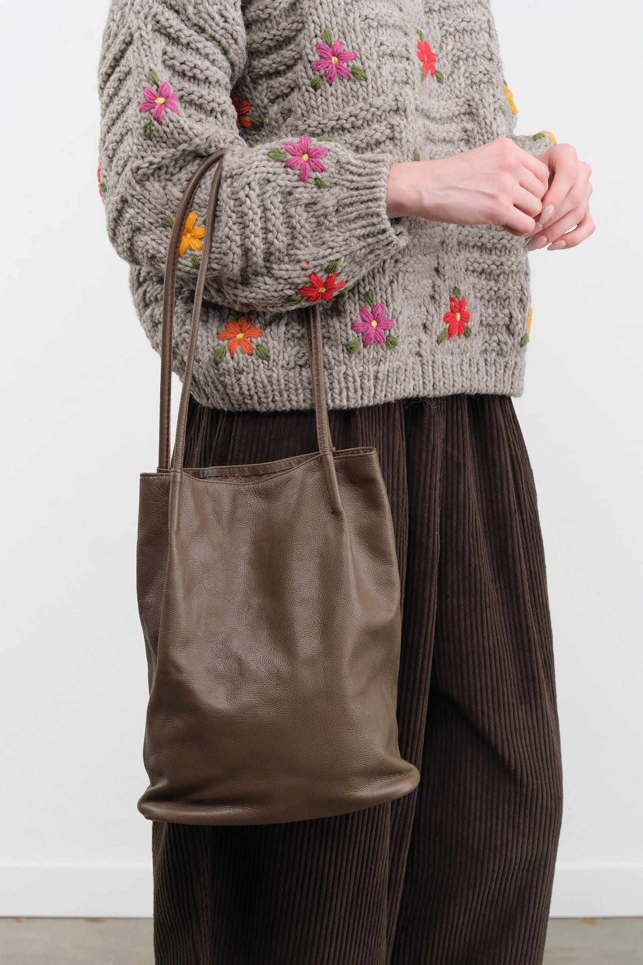Are Studio Accessories Bags Frances Bag in Tobacco Tobacco / 12″ L X 9″ W X 3″ D