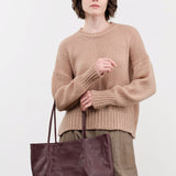 Are Studio Accessories Bags Large Frances Bag in Bordeaux Bordeaux / 11" L X 14" W X 4.5" D