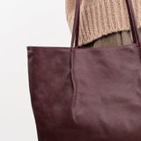 Are Studio Accessories Bags Large Frances Bag in Bordeaux Bordeaux / 11" L X 14" W X 4.5" D
