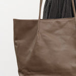Are Studio Accessories Bags Large Frances Bag in Tobacco Tobacco / 11" L X 14" W X 4.5" D