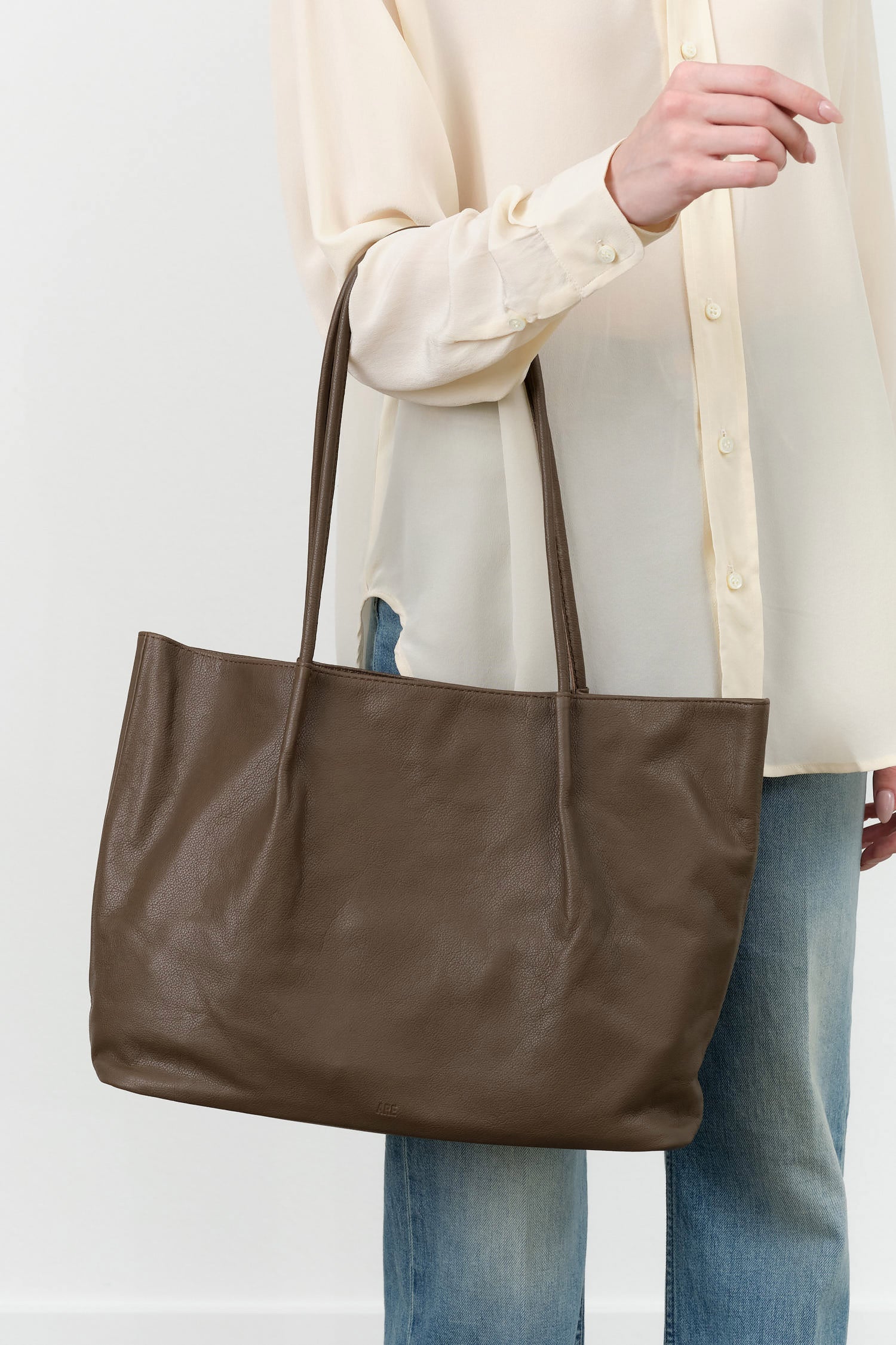 Large Frances Bag by Are Studio in Tobacco