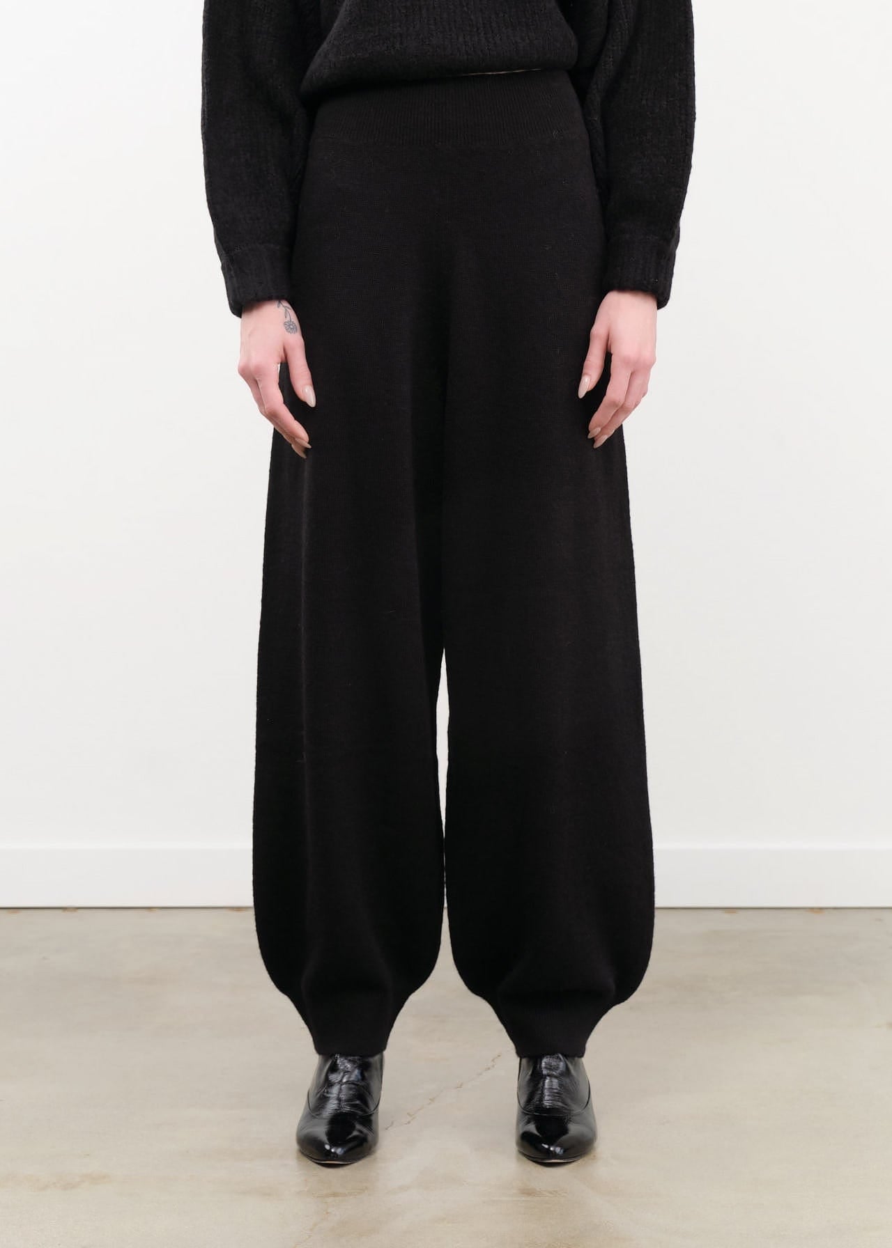 Atelier Delphine Apparel Womens Knit Pants Alpaca Taylor Pant