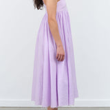 Atelier Delphine Strap Arquette Dress in Lavender Purple Fog