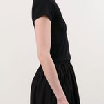 Atelier Delphine Apparel Womens Tees Baby Tee in Black