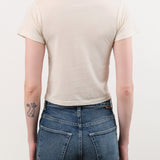 Atelier Delphine Apparel Womens Tees Baby Tee in Cream