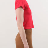 Atelier Delphine Apparel Womens Tees Baby Tee in Red