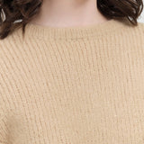 Sand Balloon Sleeve Sweater by Atelier Delphine