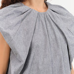 Atelier Delphine Apparel Womens Dresses Cacie Dress in Chambray