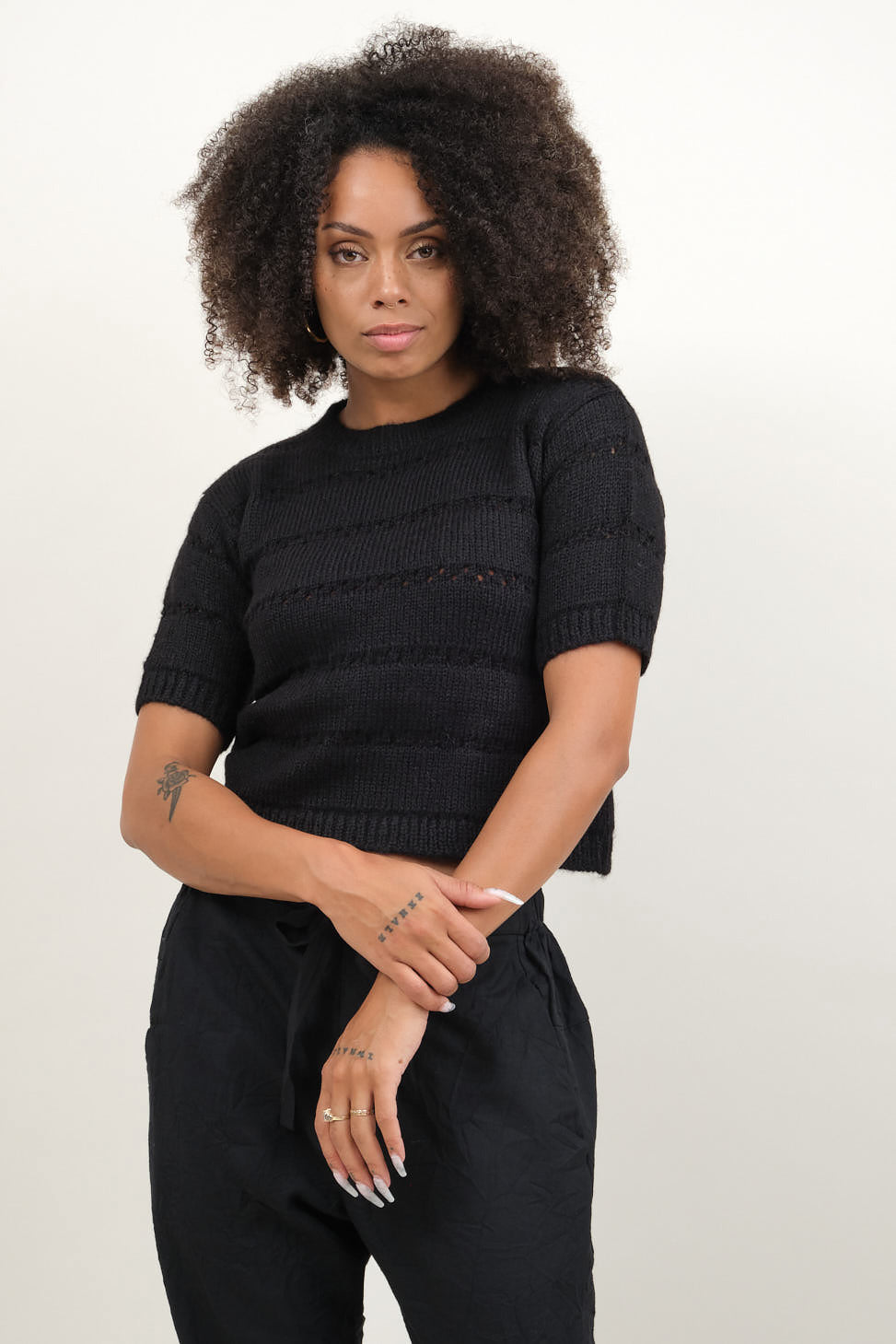 Helena Sweater in Black
