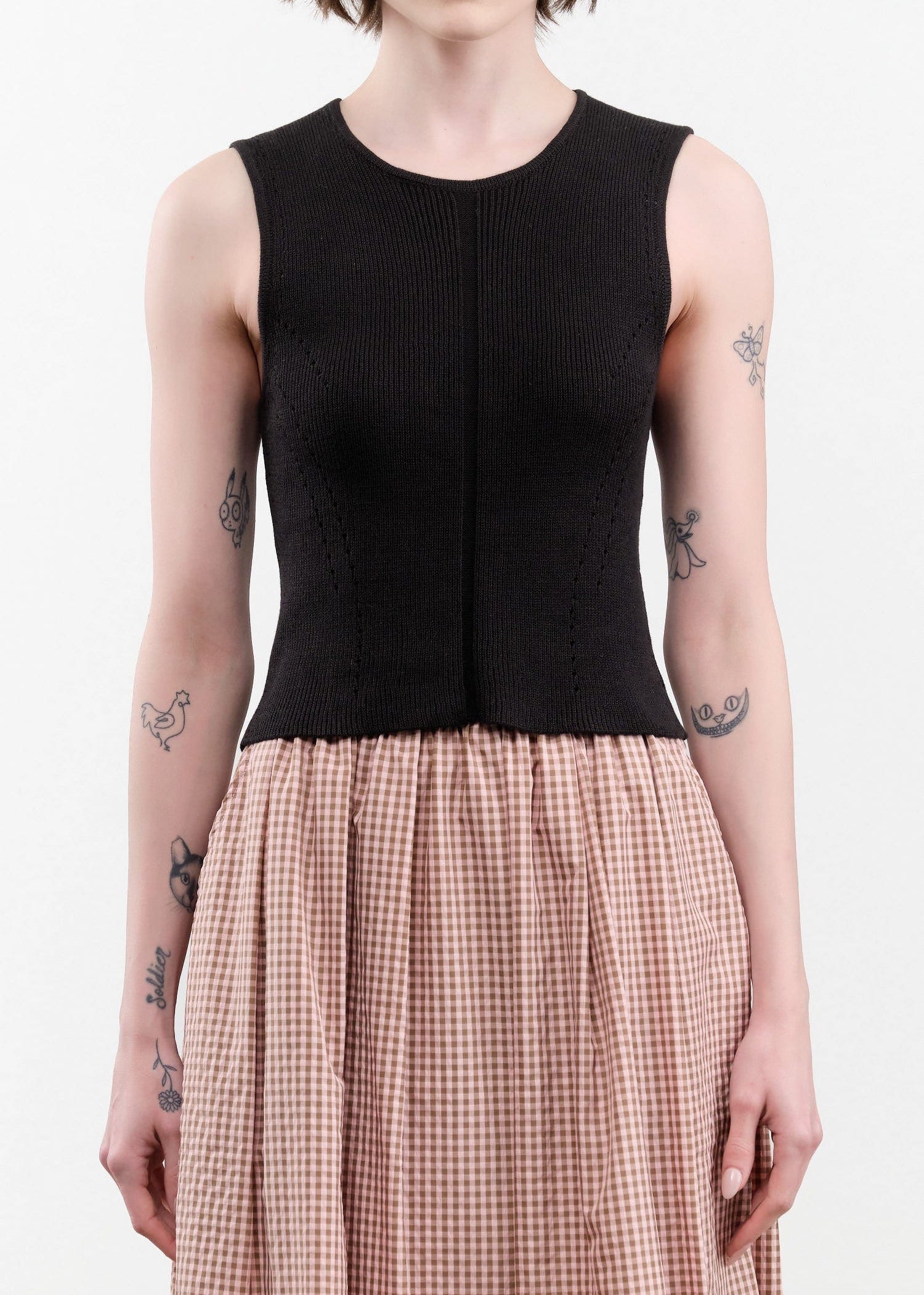 Atelier Delphine Apparel Womens Blouses High Gauge Compact Top