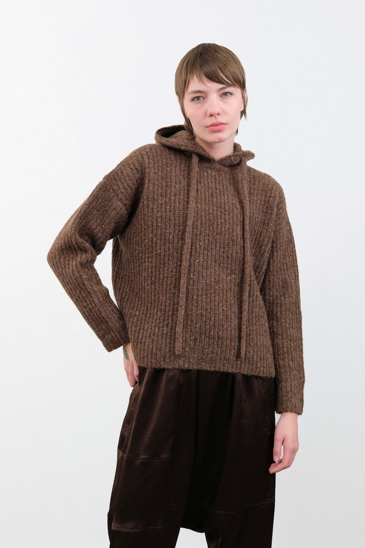 Atelier Delphine Apparel Womens Sweaters Keely Hoodie