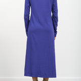 Blue Purple Long Sleeve Lille Dress Atelier Delphine Designer Sale