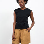 Atelier Delphine Muscle Tee in Black