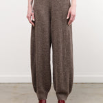 Atelier Delphine Apparel Womens Knit Pants Taylor Pant Alpaca in Mocha