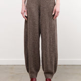 Atelier Delphine Apparel Womens Knit Pants Taylor Pant Alpaca in Mocha
